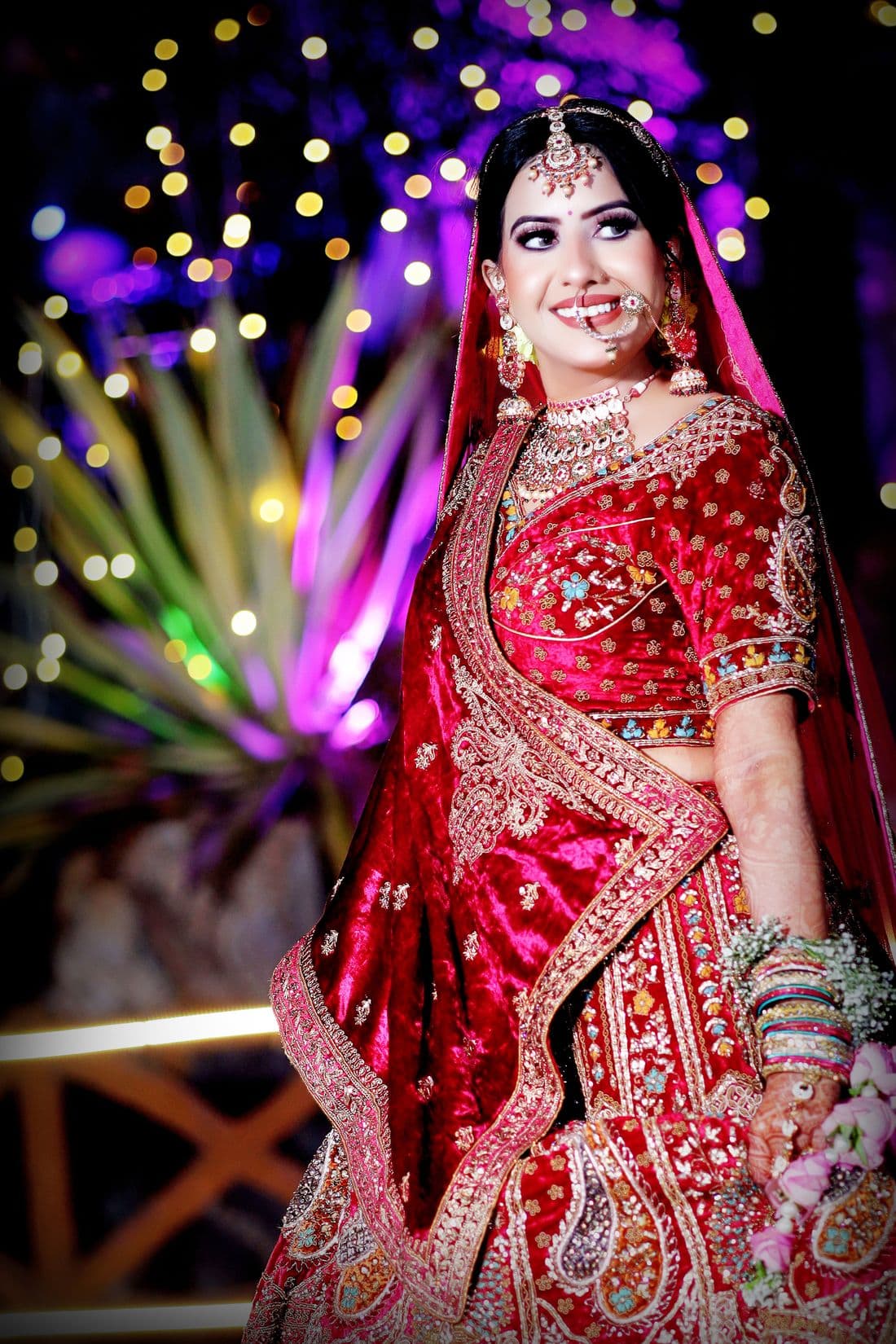 Rani Aabha — Kadwa Bridal saree