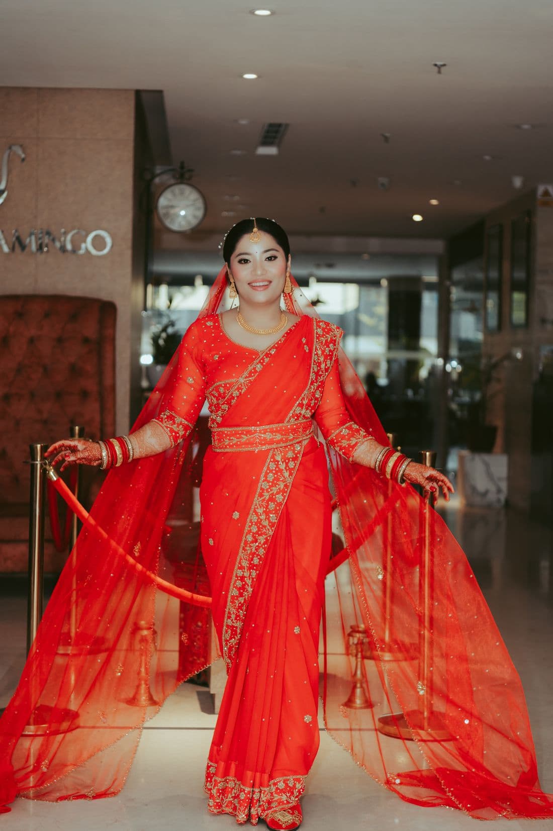 Sona Champa — Organza saree