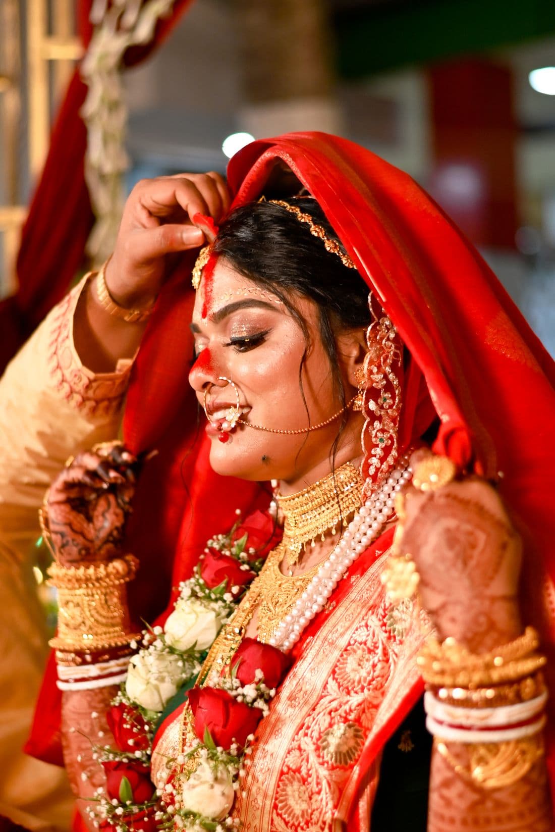 Sindoori Kadwa — Kadwa Bridal saree